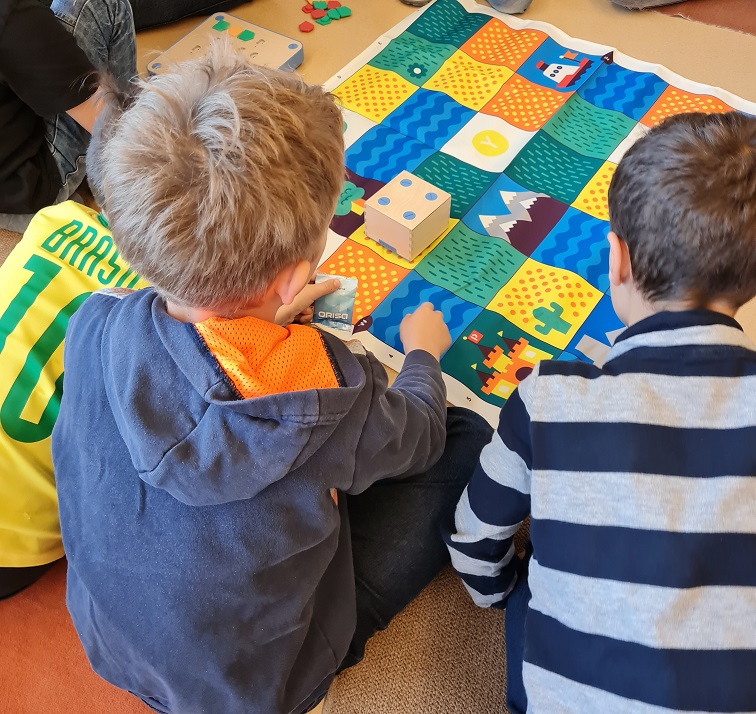 Schüler bei der CodeWeek